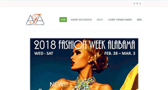 Desktop Screenshot of alabamafashionalliance.com